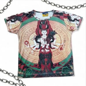 🪔Archival early 2000s Panaroma AOP tee🪔